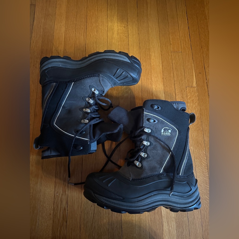 Sorel Alpha Trac Pulley Waterproof Men’s Boots, Size 8